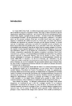 Villes, la fin de la violence ?