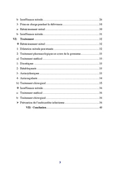Valvulopathies mitrales et grossesse