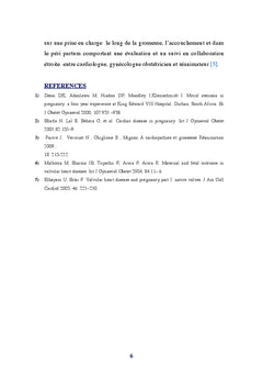 Valvulopathies mitrales et grossesse