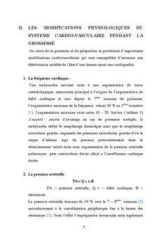Valvulopathies mitrales et grossesse