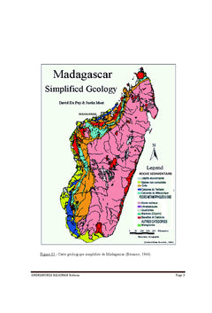 L'eocene du bassin sedimentaire de Mahajanga
