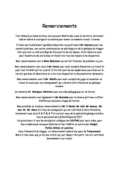 Pétrographie et minéralisations associées de la coupole granitique