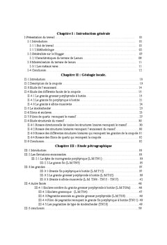 Pétrographie et minéralisations associées de la coupole granitique