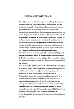 Les medicaments issus de biotechnologie et les medicaments chimiques