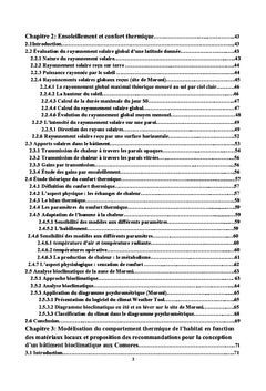 Caracterisation des zonages climatiques