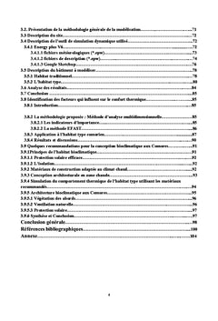 Caracterisation des zonages climatiques