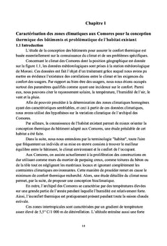 Caracterisation des zonages climatiques