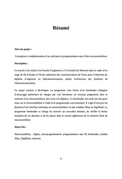 Programmation sans fil des microcontrôleurs