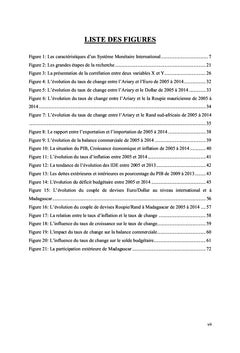 Impact de la variation du taux de change sur l'équilibre budgétaire
