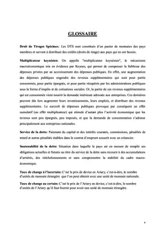 Impact de la variation du taux de change sur l'équilibre budgétaire