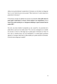 La presse écrite française, contre vents et marées
