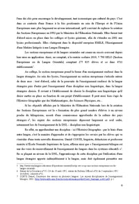 L'usage du document ecrit en DNL Histoire-Geographie