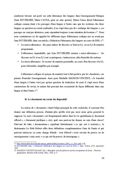 L'usage du document ecrit en DNL Histoire-Geographie