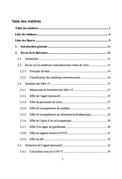 Mecanisme de degradation thermique d'un copolymere dans les SBA-15