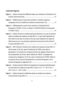 Mecanisme de degradation thermique d'un copolymere dans les SBA-15