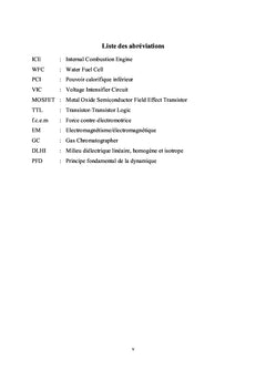 Etude et conception d'une WFC
