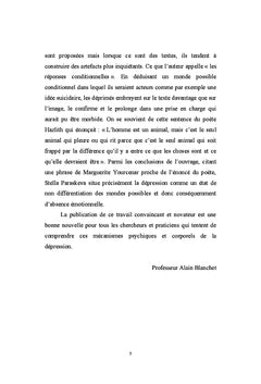 La depression, renforcement ou inhibition des emotions