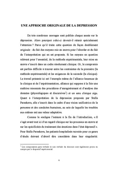 La depression, renforcement ou inhibition des emotions