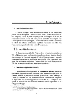 Les TIC au service de l'économie