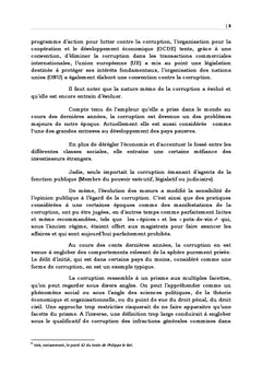 Impact de la corruption dans la gestion d'une structure politico Adm