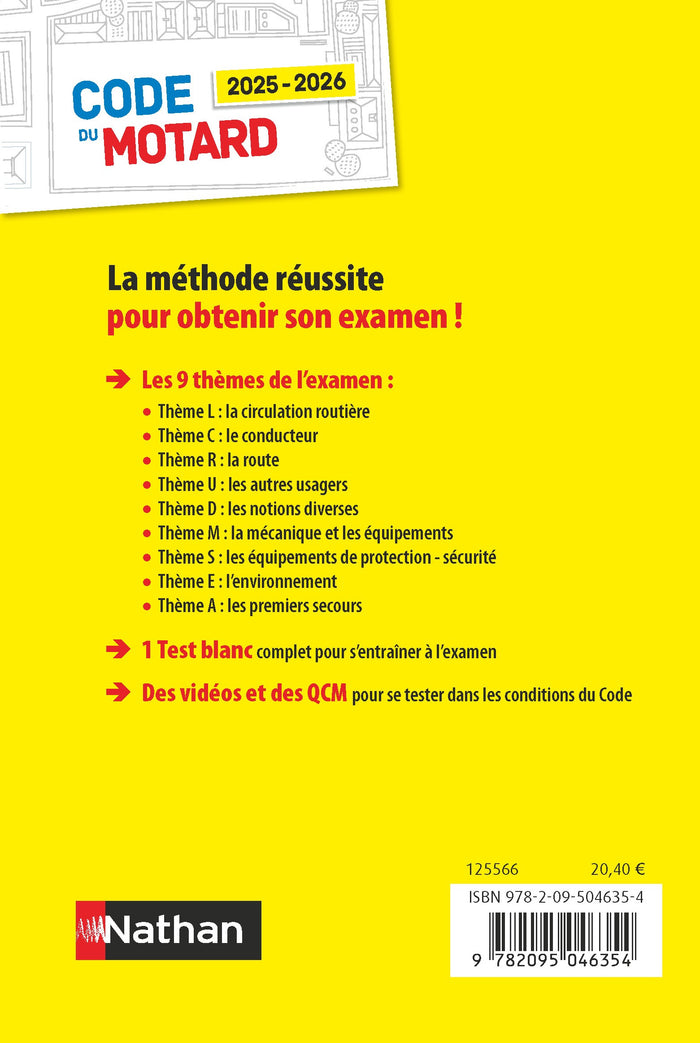 Code du motard 2025/2026