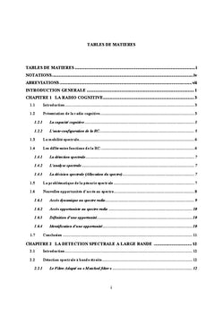 Detection spectrale a large bande dans les reseaux de radio cognitive