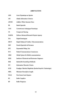 Detection spectrale a large bande dans les reseaux de radio cognitive
