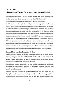 Destinee Glorieuse en Christ