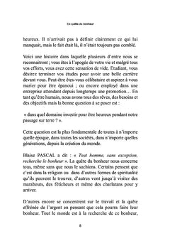En quête du bonheur