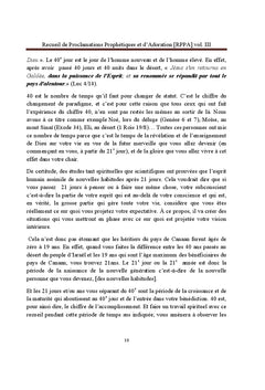 Recueil de Proclamations Prophetiques et d'Adoration (RPPA)Vol. III