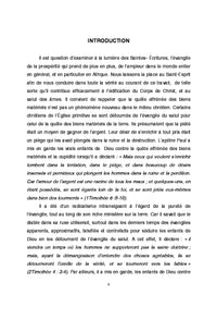 L'evangile de la prosperite: doctrine de Dieu ou des demons