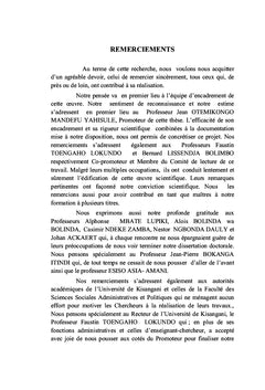 Administration publique et changement politique