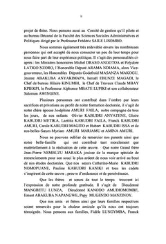 Administration publique et changement politique