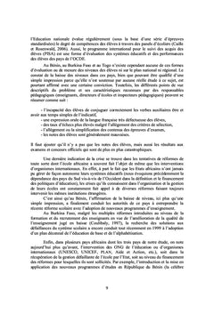 La condition enseignante en Afrique francophone