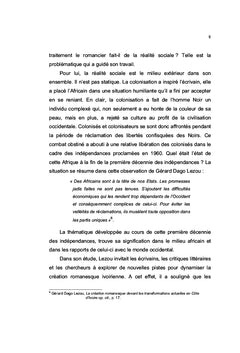 La production Romanesque en cote d'Ivoire