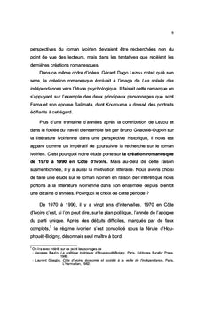 La production Romanesque en cote d'Ivoire
