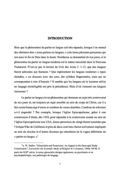 Parler en langue et parler en langues