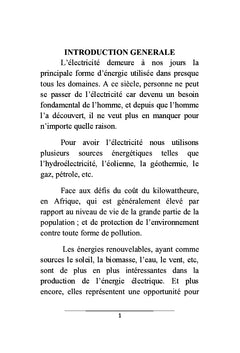 Pico-centrale photovoltaïque et digesteur A biogaz