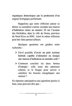 Pico-centrale photovoltaïque et digesteur A biogaz