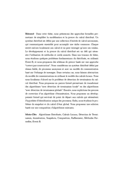 Preuves d'algorithmes distribués par composition et raffinement
