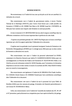 Évolution de l'anémie au sein des femmes en âge de procréer au Mali