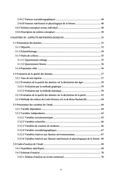 Évolution de l'anémie au sein des femmes en âge de procréer au Mali