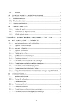 Malnutrition chronique