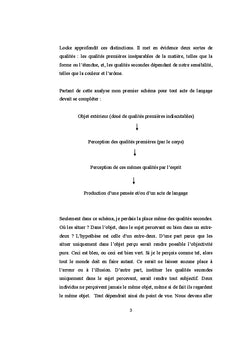Le statut des qualites dans la philosophie moderne