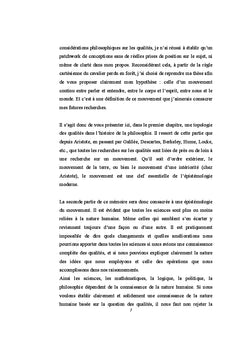Le statut des qualites dans la philosophie moderne