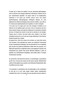 Le statut des qualites dans la philosophie moderne