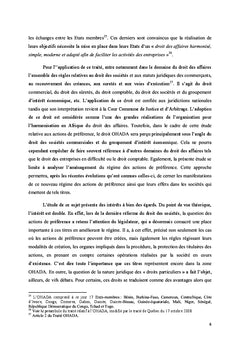 Les actions de preference