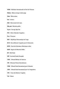 De la responsabilite penale individuelle du superieur hierarchique militaire