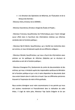 Contraintes organisationnelles et resilience chez le fonctionnaire