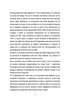 SIG et télédétection pour l'étude de l'ensablement dans une zone aride